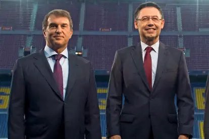el_culerRM's tweet photo. 🚨 ¡NUEVA BOMBA JUDICIAL! 💣 Imputados excargos del Barça de la era Bartomeu tras la investigación de Laporta. Les acusan de pagos por servicios "inexistentes" y "muy superiores al precio de mercado". ¡El club es un escándalo judicial sin fin! 💸⚖️ #Barça #Bartomeu #Laporta https://t.co/UdI5mh0qwK