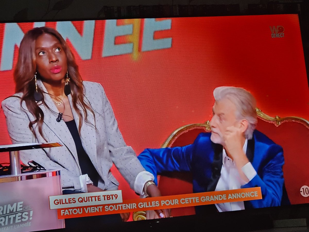 Elodsil's tweet photo. Voir fatou et @gillesverdez reunis lors de cette derniere de @TBT9_W9 ca me touche😢😢 !! Une page qui se tourne pour  gilles  merci pour tt ces annees gilles on vous aime fort ❤️❤️❤️😘 bonne continuation a vous et beaucoup de bonheur a vous 2 😘😘 https://t.co/jjAvAdNCMM
