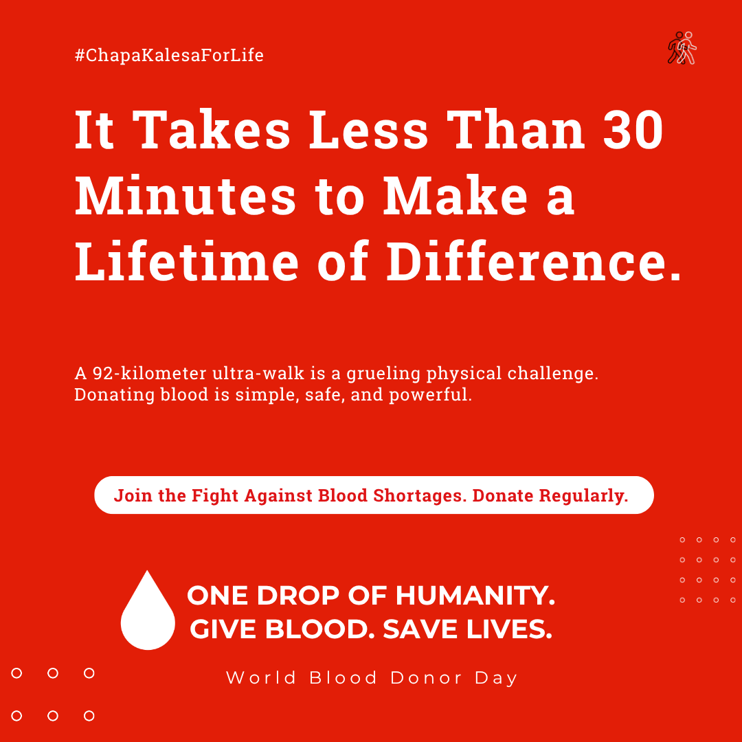 Paul_Kariuki's tweet photo. But a resilient healthcare ecosystem cannot survive on reactive sprints. It requires the disciplined, consistent endurance of a predictable, regular donor pool. 

#BloodDonation #PublicHealth #SocialBehaviourChange #ChapaKalesaForLife #WorldBloodDonorDay https://t.co/8Omau44Dam