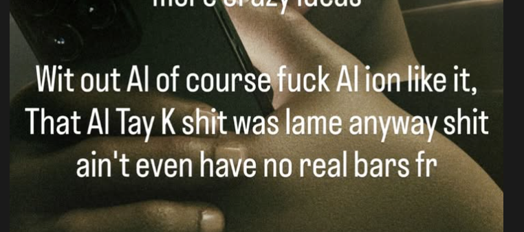 IgnoreD42286's tweet photo. @VullfrmATL @Rap hell no lol https://t.co/8KLX2cYB46