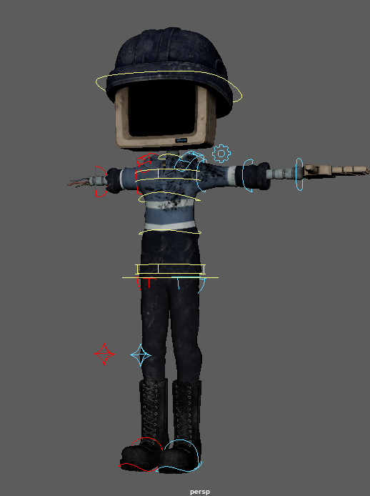 Trekinho20's tweet photo. 90% finish? Idk. Now look at this RENDER!!! #b3d #UnrealEngine #murderdrones #OC https://t.co/WNWcLohEZh