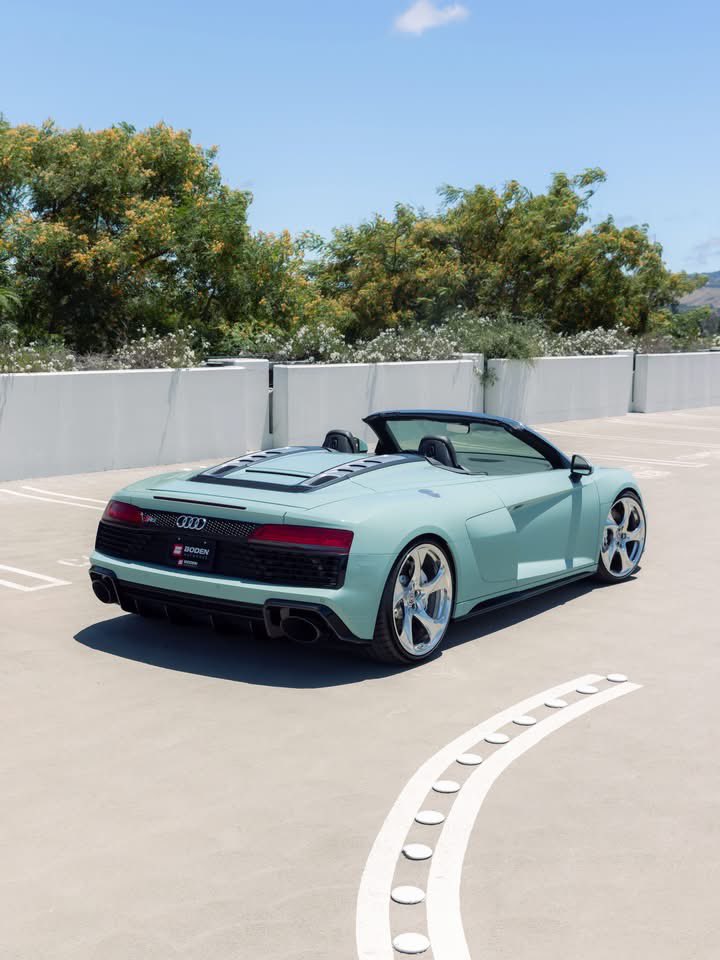 CarCultureCC's tweet photo. Audi R8 V10 Spyder 🩵 https://t.co/VdgeLpBSXK