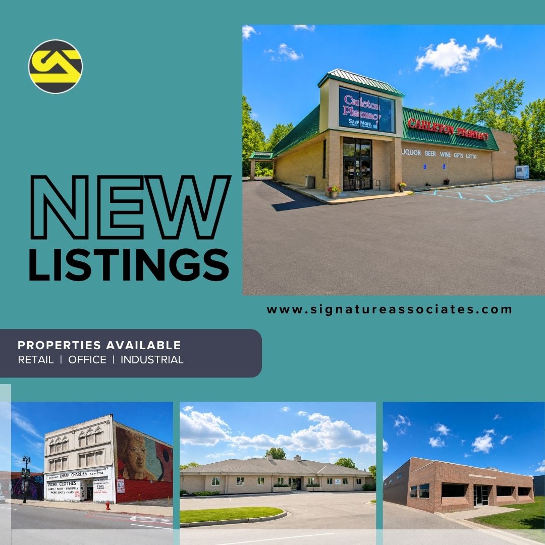 SignatureCRE's tweet photo. Check out our latest New Available Properties! https://t.co/J47NKNljs7

#newlistings #CRE #theteam  #industrial #detroitrealestate #detroit #metrodetroit #commercialproperties #forsale #forlease #southfield 
#Carelton #MonroeMI #FarmingtonHills #CalendoniaMI #ChesterfieldTwp https://t.co/WCKJxRKnnB