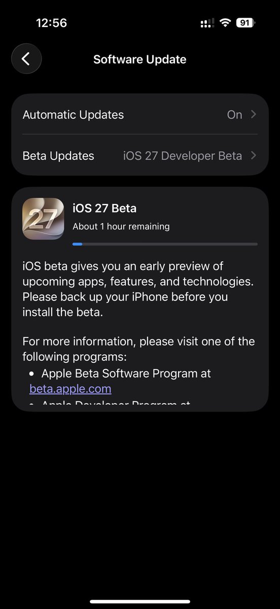 createbyte_'s tweet photo. Couldnt stop burning my device again!  #Ios27  #Iphone https://t.co/7Z0CBtsKzW