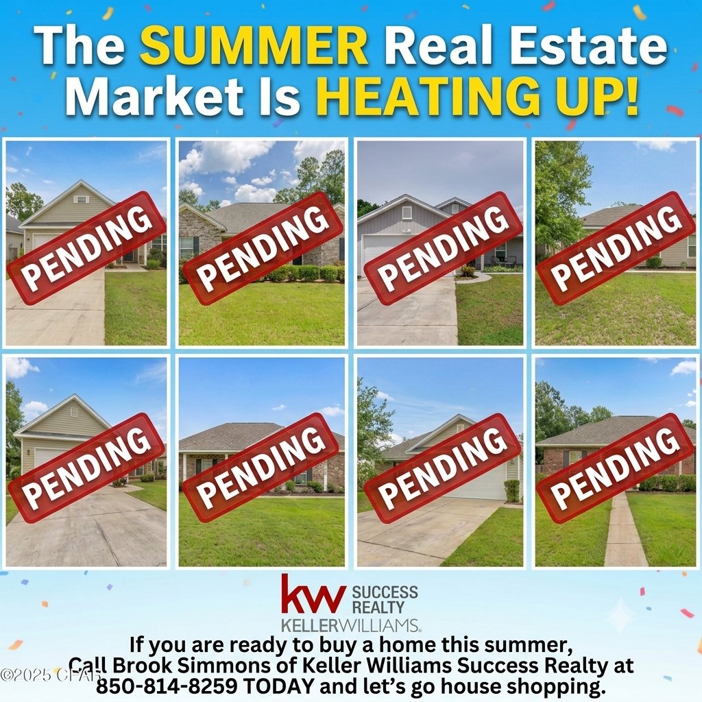 BrookinPC's tweet photo. Its getting HOT out HERE!!!  If buying or selling a new home is on your summer checklist CALL ME TODAY at 850-814-8259 and let's go house shopping. 
#brookinpc #Brooksellspc #buywithbrook #panamacityrealtor #lynnhavenrealtor #tyndallafb https://t.co/ouGstz6kXQ