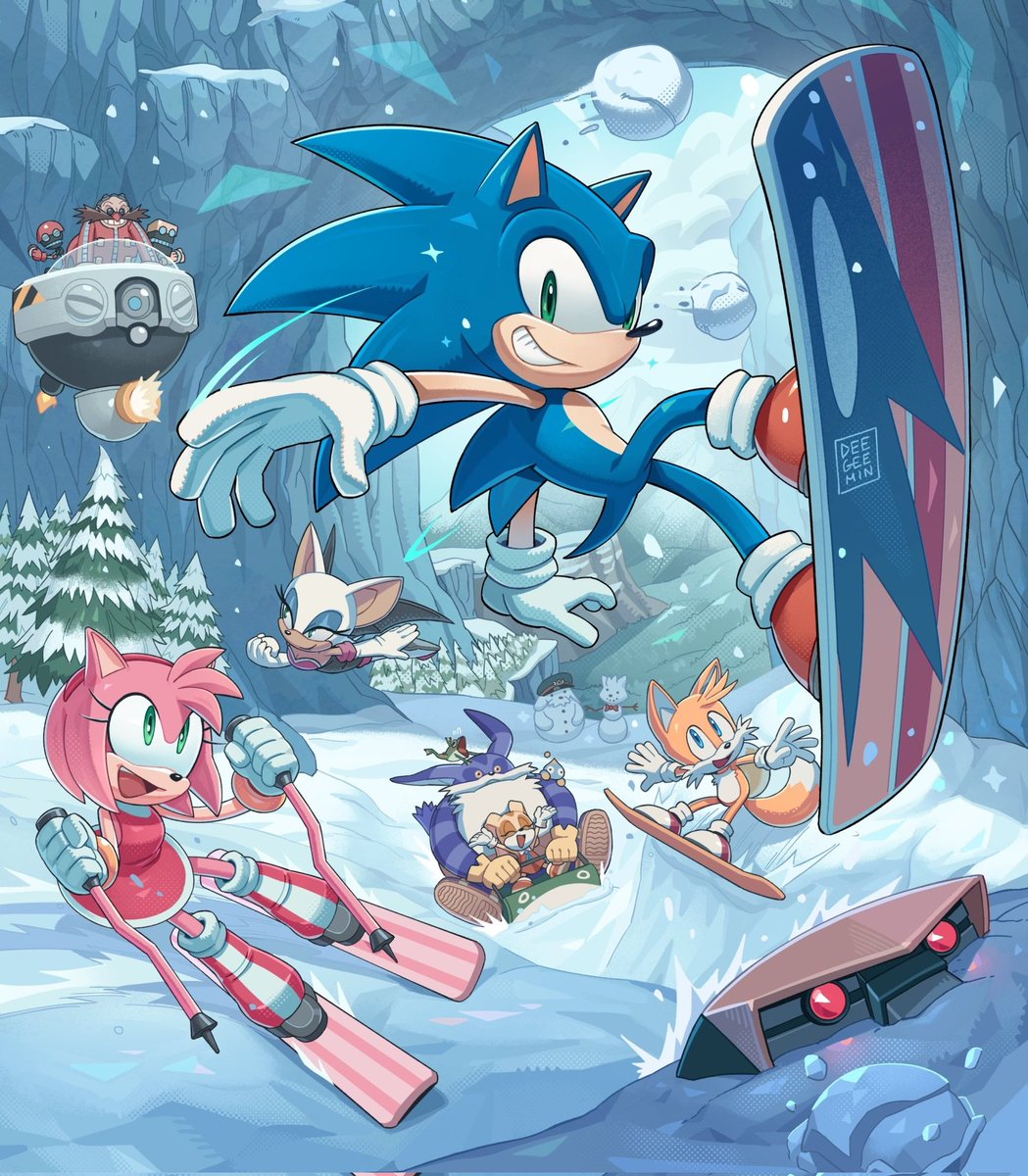 FeilexYT's tweet photo. Me vais a llamar loco... Pero considero personalmente a Min Ho Kim el "Yuji Uekawa moderno" de la franquicia de Sonic. Evidentemente, sus estilos de dibujo tienen 0 relación, pero capta tan bien los diseños de Sonic y sus personalidades... Simplemente me encanta. https://t.co/6FjXyOnE0k