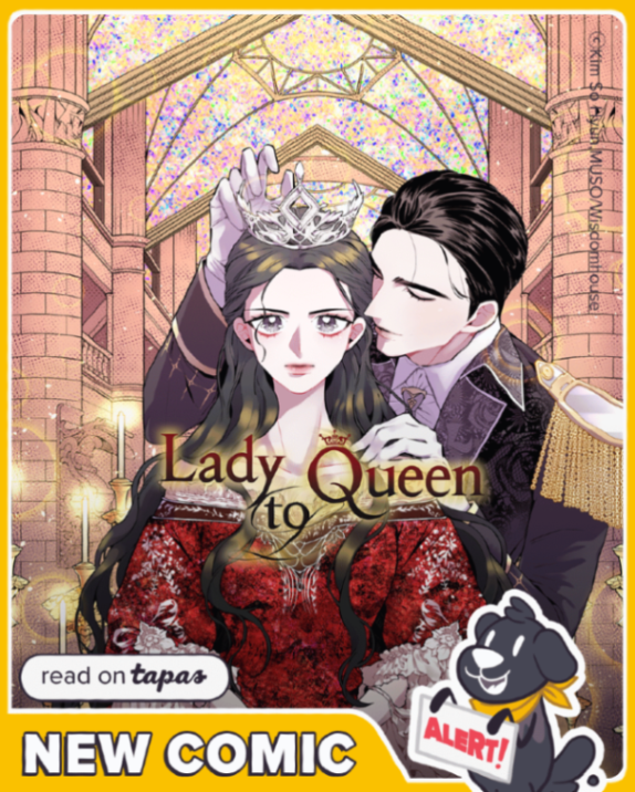 tapas_app's tweet photo. Read new release - Lady to Queen here👉https://t.co/WqqQ5PpiFg

#tapasentertainment #romancefantasy #manhwarecommendation https://t.co/pGrE80U1Vo