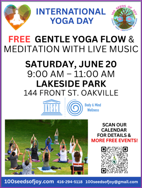 SY_Halton's tweet photo. 🧘‍♂️🧘Local Cultivators of Joy host FREE yoga meditation with live music events, outdoor celebration for International Yoga Day https://t.co/6hLoeN4bq5

💌Join &amp; Share the Good news🌱: https://t.co/2fGwqVN5Rn https://t.co/ZwGRmvwNa4