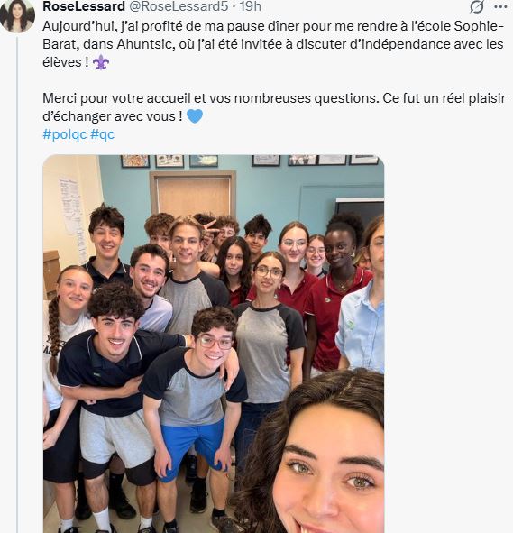 robit81535's tweet photo. @mbockcote Elle suit les traces de Plamondon ----->
EXPERTE EN LAVAGE DE CERVEAU .. 
BOURRAGE DE CRÂNE auprès des jeunes VULNÉRABLES .. INEXPÉRIMENTÉS ..
Illogique comme approche .. on devrait interdire ce genre de politique auprès de jeunes.
- - - - - - - - - https://t.co/r6Wdvj8ToB