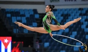 InfAvilmat's tweet photo. Isabella Rojas se destaca en la gimnasia rítmica cubana. 
La joven atleta garantizó su asistencia al Campeonato Mundial de Frankfurt-2026 y a los Juegos Panamericanos de Lima-2027.
@PaulinoPrezVie1
@KSantile
#RaulEsRaúl https://t.co/j4lMglGEMH