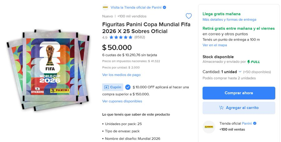 Fecha CONFIRMADA ! El álbum Oficial De La Copa Mundial De La FIFA 2026 Sale A La Venta Fecha CONFIRMADA ! El álbum Oficial De La Copa Mundial De La FIFA 2026 Sale A La Venta