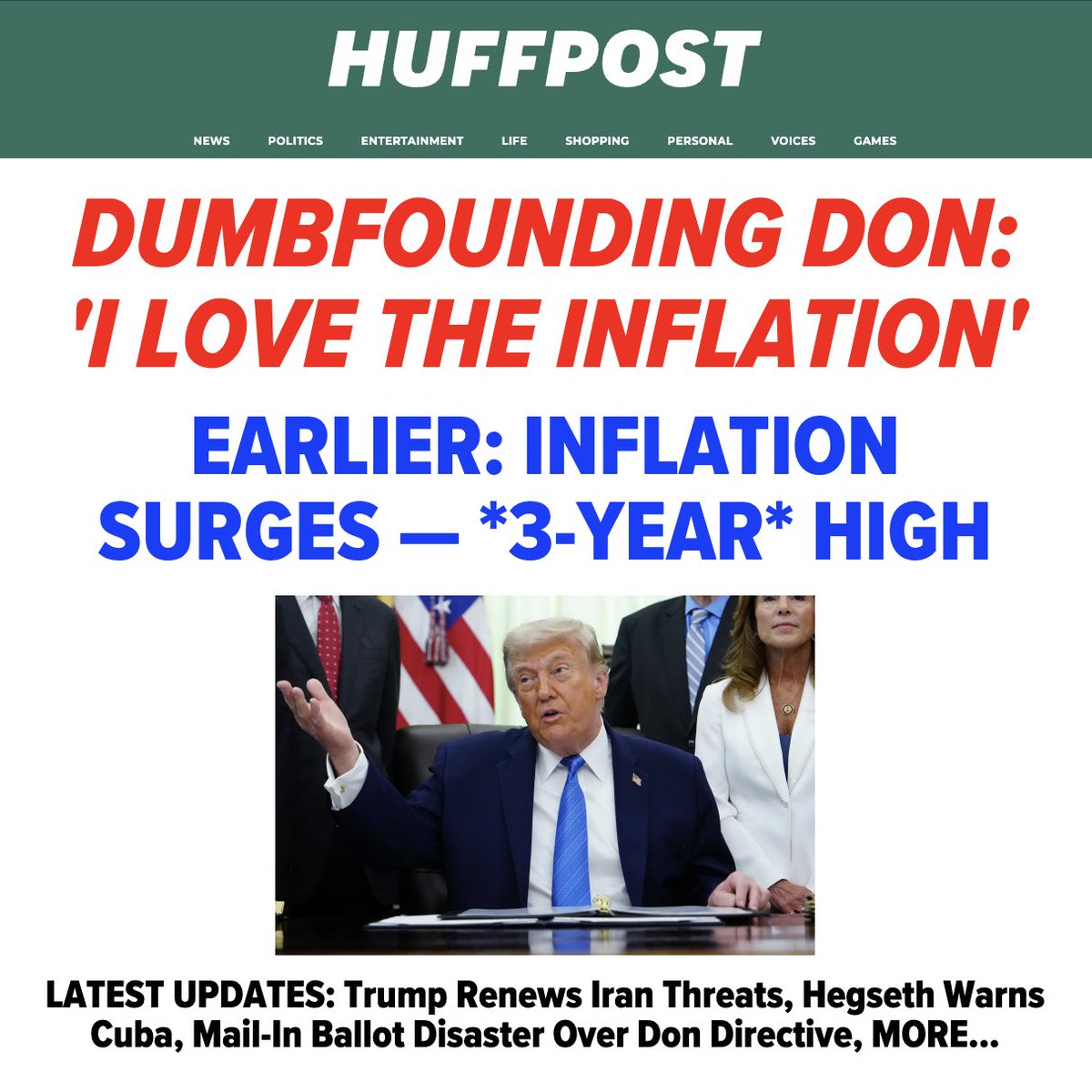 HuffPost tweet media