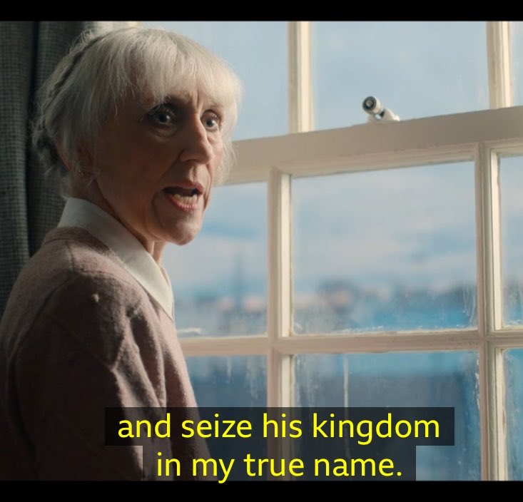randomstuffxzxz's tweet photo. I’m sorry but I’m not convinced that Mrs Flood was ever, at least initially, intended to be The Rani…

…I mean what the fuck was she on about here??? https://t.co/vU5he3SSE1