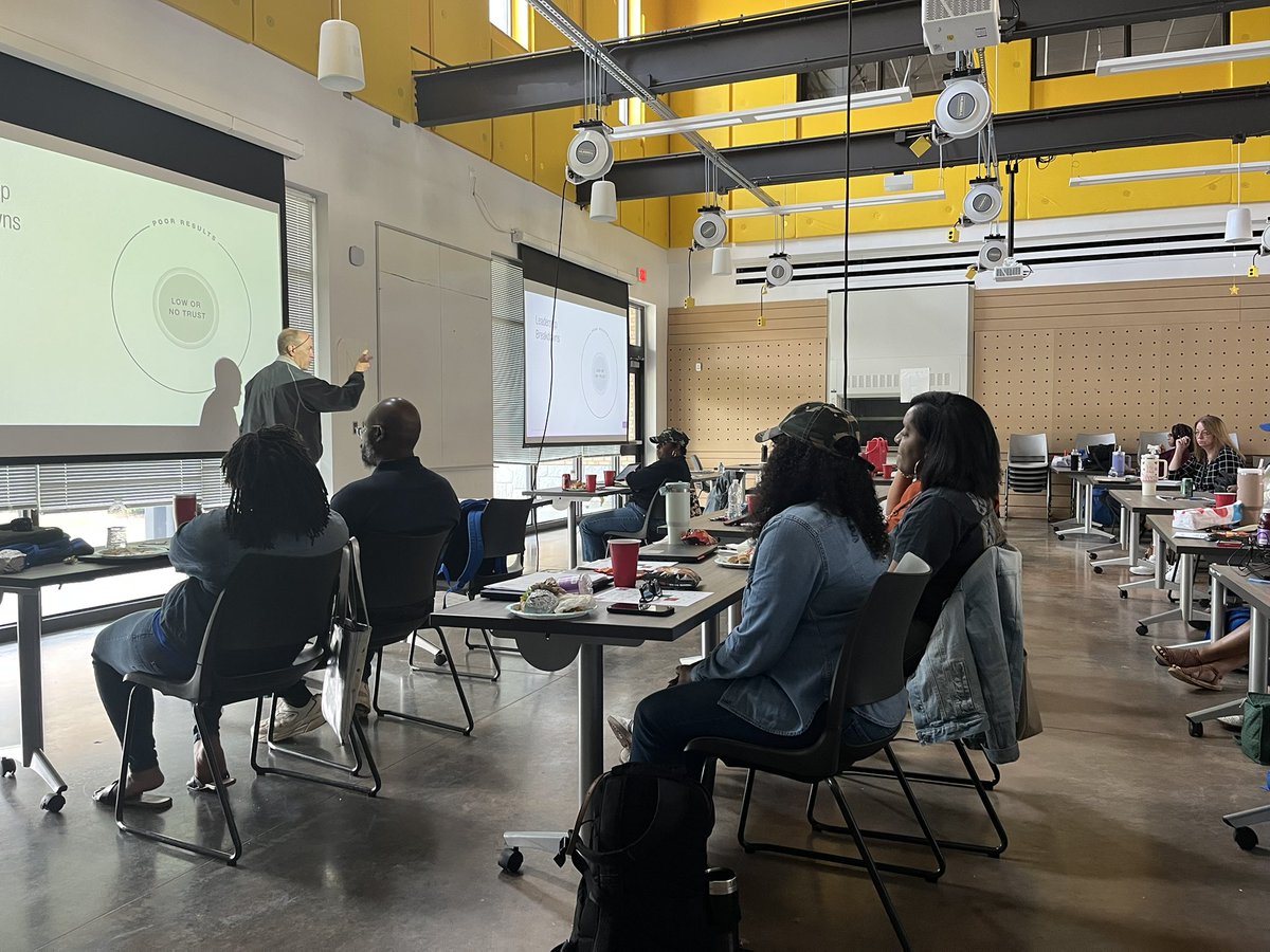 MrCamTeach's tweet photo. Thank you so much to @MrHall437 and @GlobalImpactAc1 for sharing their space with team @McNair_fcs! We had our 26-27 leadership retreat today! We made time to process data, create next steps, and develop action plans. Time to rest, reset &amp; regroup! @FultonCoSchools @alexbatesedu https://t.co/mbplv8ElLx