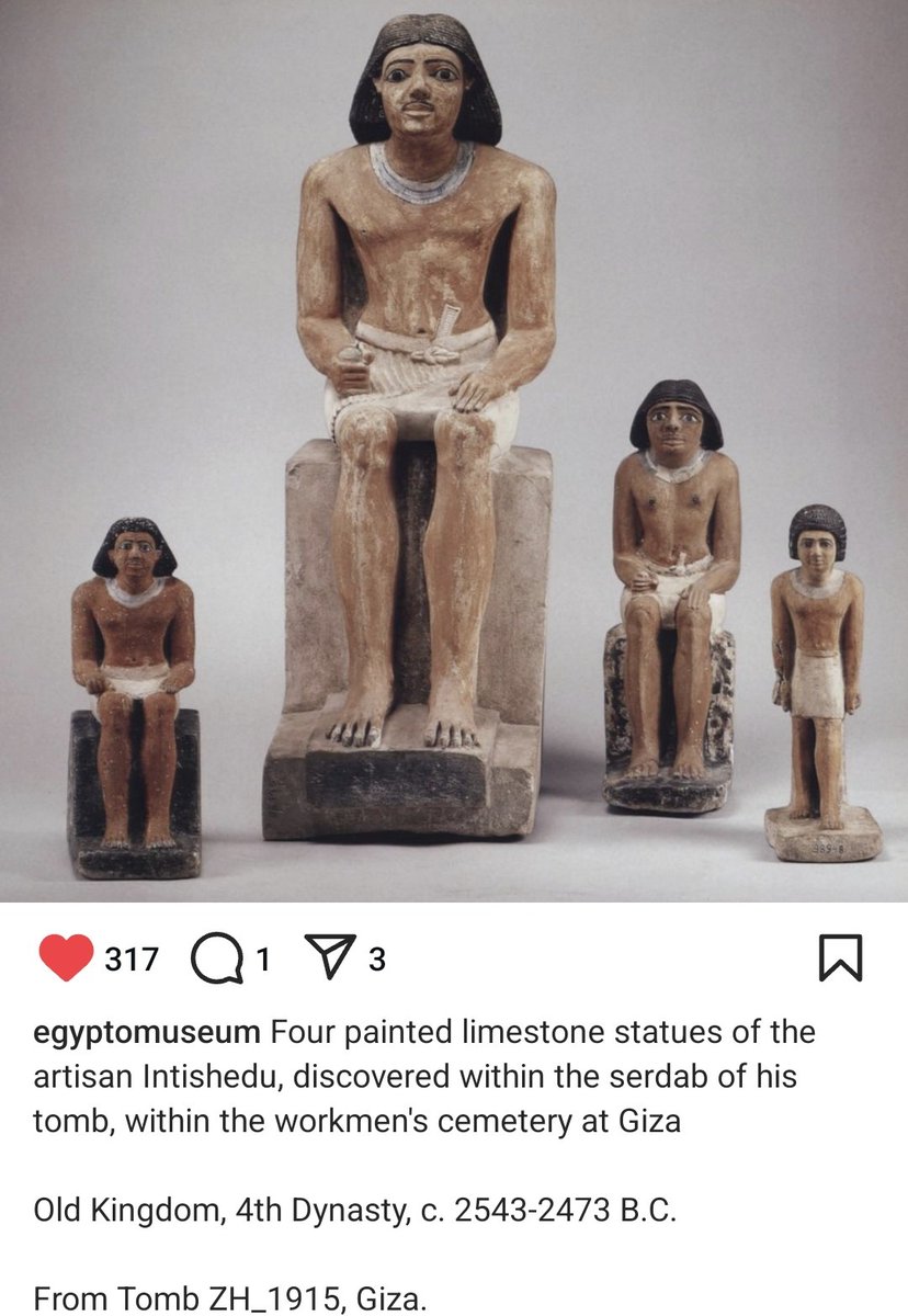 oliveegirl's tweet photo. The pyramids were built by her ancestors, Egyptian architects.
Egyptians were never exterminated or replaced, AS A MATTER OF FACT.
We still eat ancient Egyptian food like Feseekh & dance Tahtib dance like on ancient Egyptian murals. Some of our villages STILL RETAIN THEIR ANCIENT EGYPTIAN NAMES!
Arabic-speaking Egyptians of all faiths are descendants of ancient Egyptians, without an iota of doubt.
And all of you, ESPECIALLY ISRAELI COLONIZERS, do not have the right to speak over us.
Oh & personally, my paternal side of the family comes from Girga, the OLDEST continuously inhabited city on the African contininent & believed to be Thinis the first ancient Egyptian capital of the very 1st dynasty. 😽