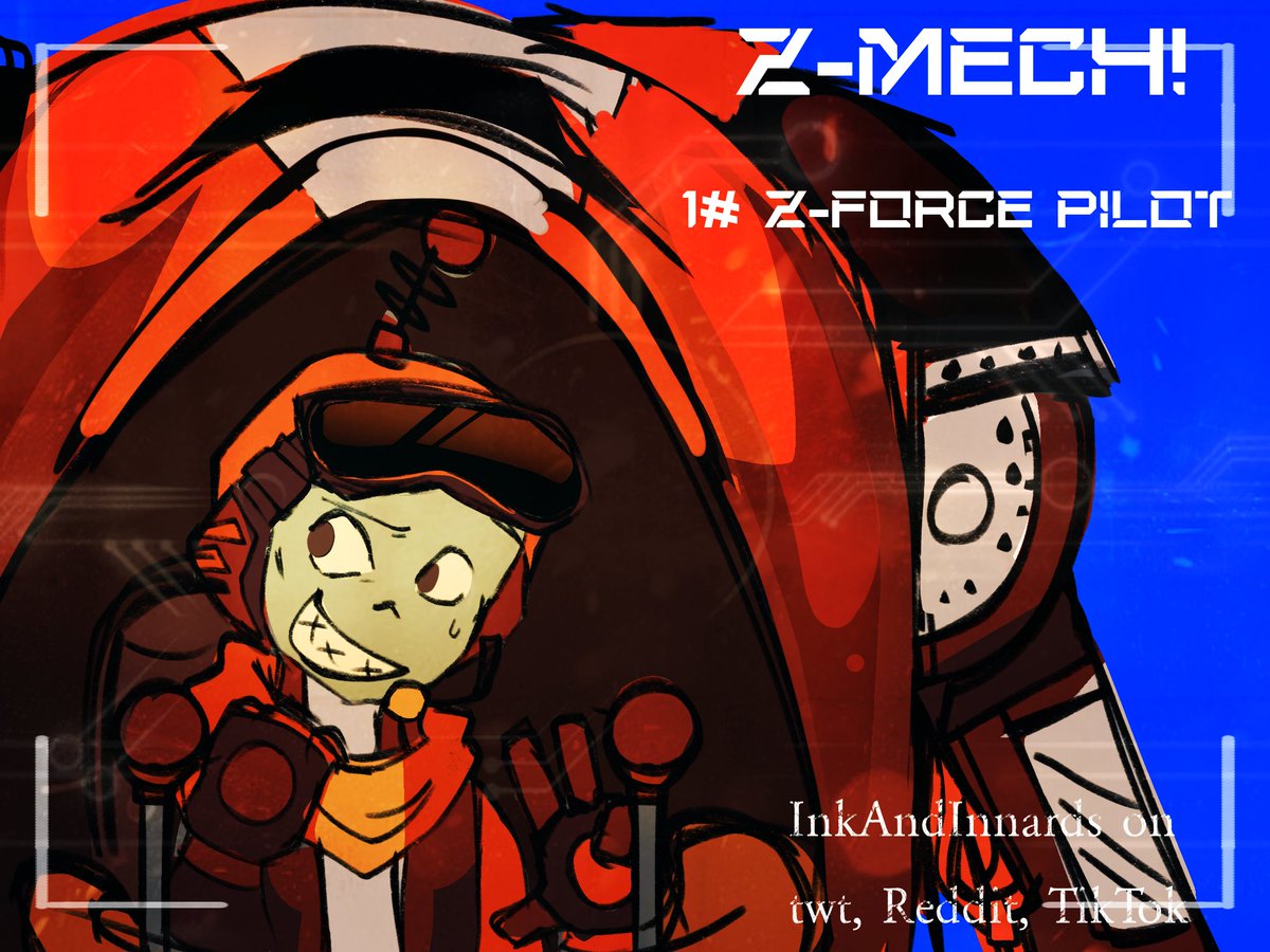 InkAndInnards_1's tweet photo. My headcannon document for this fellow is so long jesus christ #pvz #pvzh #zmech https://t.co/PDiKnkE7jM