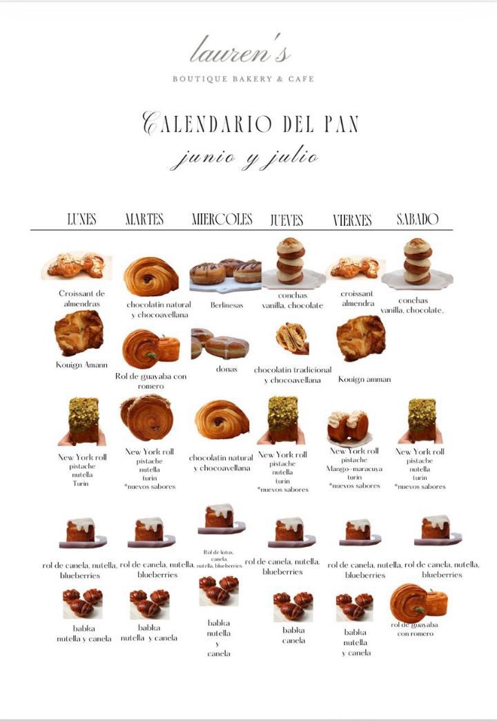 PBosquesOficial's tweet photo. Ven y disfruta de nuestro calendario de pan del mes y pruébalos todos!! #laurensboutique #pabellonbosques #pan https://t.co/Rktzua5QBo
