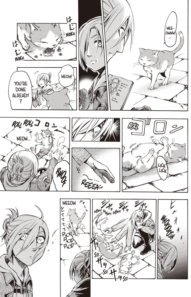 PandaCroft's tweet photo. @pigeonsquared You should! The OVAs rush through them a fair bit, especially Mikasa’s https://t.co/QohTeNT5CF