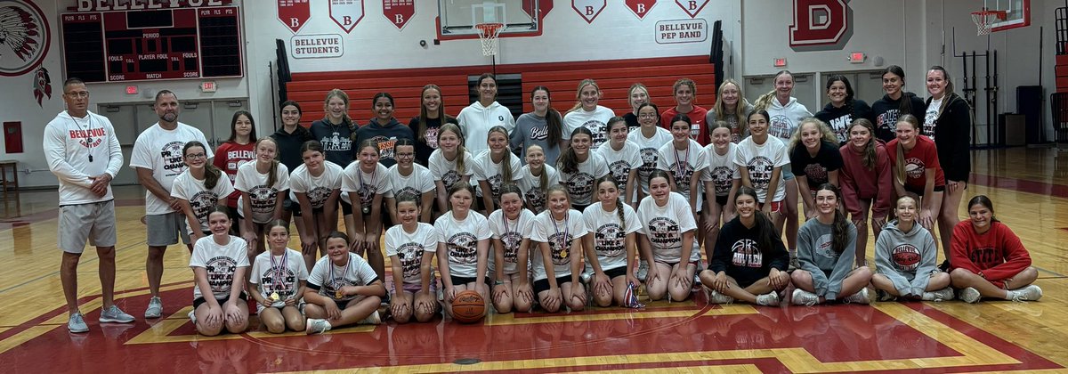 LadyRedBball's tweet photo. Was nice to be in the gym the last three days with our future LRB players. https://t.co/iL7xILx3dk