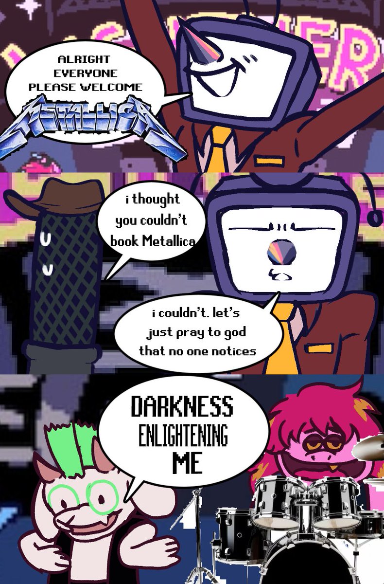 purblespal666's tweet photo. everyone noticed
#deltarune https://t.co/gM7dvizpSU