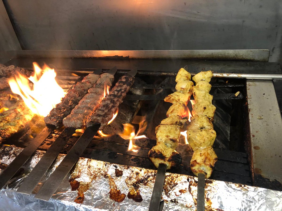 KabobiRaleigh's tweet photo. Craving something grilled and flavorful? Enjoy Chicken Kabob, Koobideh, Beef Tenderloin, Lamb Shank &amp; more from our A La Carte menu. Fresh #Mediterranean favorites made your way!  
https://t.co/3oXYGr1A9O

#RaleighMediterranean #restaurant #Dinner #RaleighNC #NorthCarolina https://t.co/W2Y4Lq1BB9
