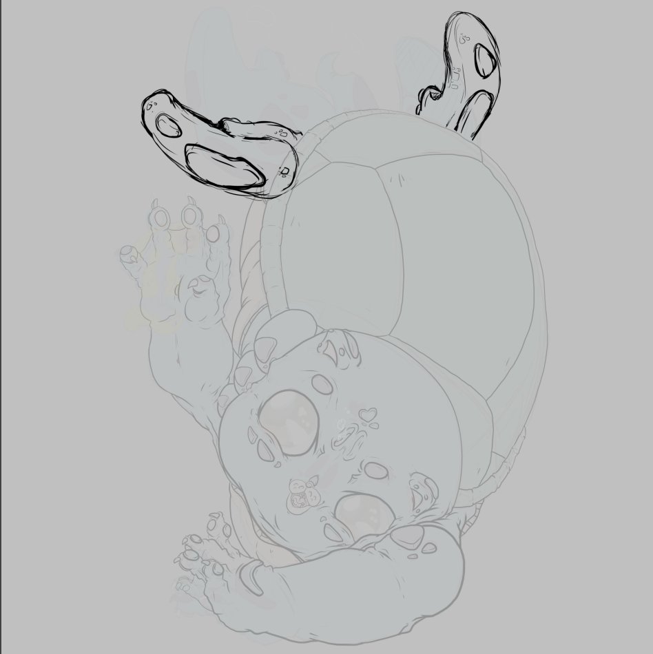 Bubblecat_Ren's tweet photo. Fixed the fin's and feelin a little better about it #oc #wip #Turtlecat https://t.co/cFulxXRjYS