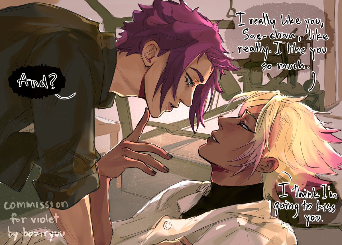 shidouakgae's tweet photo. one of my fave scenes from my ryusae fic 🥺🩷 #ryusae
comm by @/bomryuu https://t.co/aTx5MalZmF