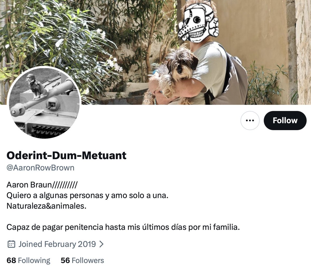 malditosbstd's tweet photo. En esta red social hay gente que, siendo irrelevante por impacto y seguidores, merece el reconocimiento a sus méritos. Por ejemplo AaronRowBrown (Lablackcroix, ArribaEsp, CenturiónHispánico) https://t.co/XtlKUPMNKg