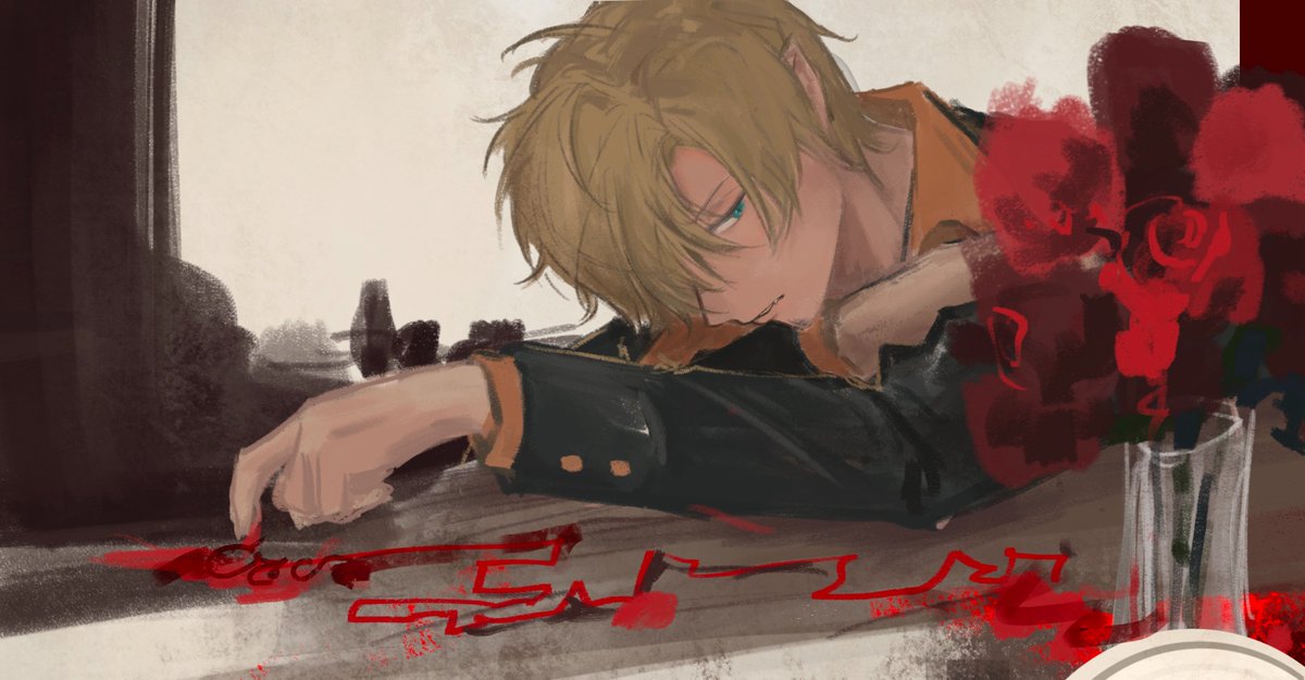 kino_modo619's tweet photo. #ゾロサン #zosan“Romance ”Bounty Hunter Zoro × Vampire Sanji   WIP https://t.co/D5UKTL7DZ0