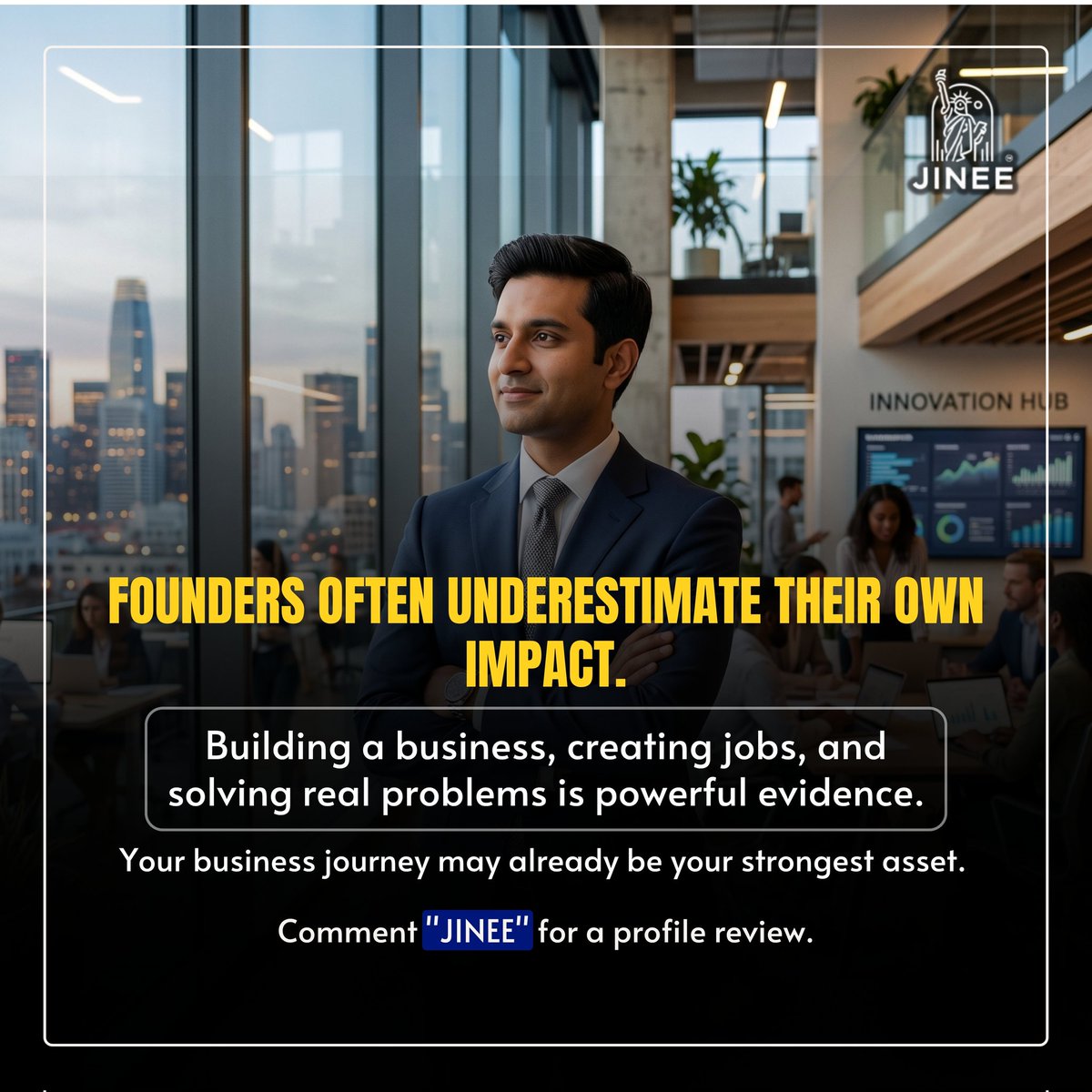 jineegreencard's tweet photo. Founders don’t realize it yet…
their journey is already their strongest proof.

Building. Hiring. Solving real problems.
That impact speaks louder than any resume. 🚀

#EB1A #O1A #jinee #greencard #usa https://t.co/6oeuZ33UT5