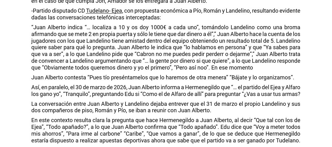 Informa_UDL's tweet photo. 🔥 IMPRESIONANTE esto de aquí, los nombres son falsos, pero las conversaciones son reales.

Se filtran las llamadas que hubieron entre jugadores de Tudelano y Ejea para amañar el partido entre ambos clubes 🗣

Escandaloso que pase esto jugándose descensos.

@GolSinVAR @GradaBpro https://t.co/KwQv4ipunM