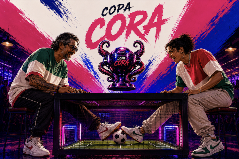 DeSuplemento's tweet photo. El restaurante donde el Mundial no solo se ve… también se juega
En esta temporada mundialista, El Corazón del Mar presenta COPA CORA, una experiencia que transforma cada visita al restaurante en una oportunidad para competir, ganar premios y convertirse en protagonista. https://t.co/lR7aYiJwjc