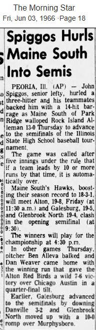 Dion_JTsports's tweet photo. A look at some of the out-of-area newspapers during @MaineSouthBases last run at state in 1966. https://t.co/lMVnHSNZpi