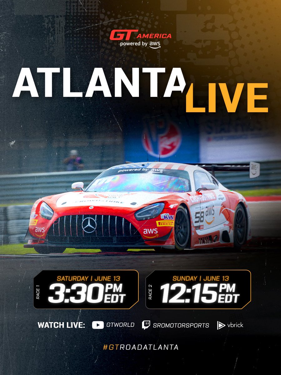 RandomVandals's tweet photo. It’s race week at Michelin Raceway Road Atlanta!! Lots of action to catch all weekend, and many raccoons to look out for 🦝💚 Race times and where to watch in the photos.

#randomvandalsracing #gtroadatlanta https://t.co/tRNyeOm4GE