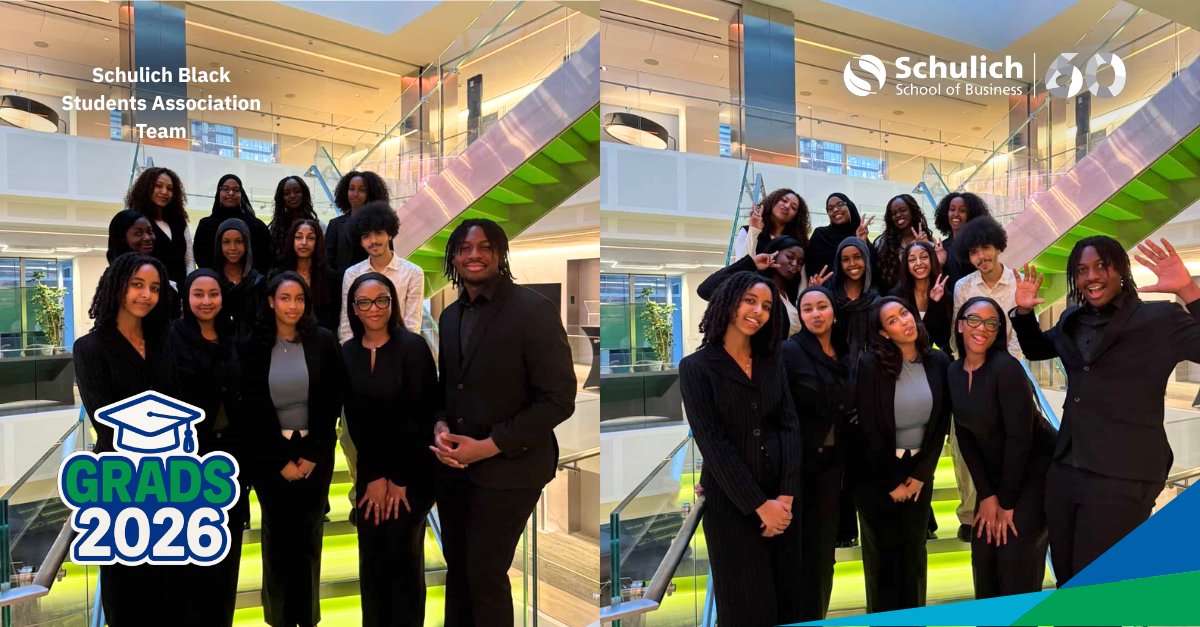 SchulichSchool's tweet photo. #MeetYourGrads 2026 🎓

Meet Ornella Banza, Schulich BBA graduate!

From leading the Schulich Black Students’ Association to studying abroad in Singapore, Ornella made the most of every opportunity to grow throughout her Schulich journey. 🌎✨

Congrats, Ornella! 💙💚 https://t.co/uAYhzGmmdN