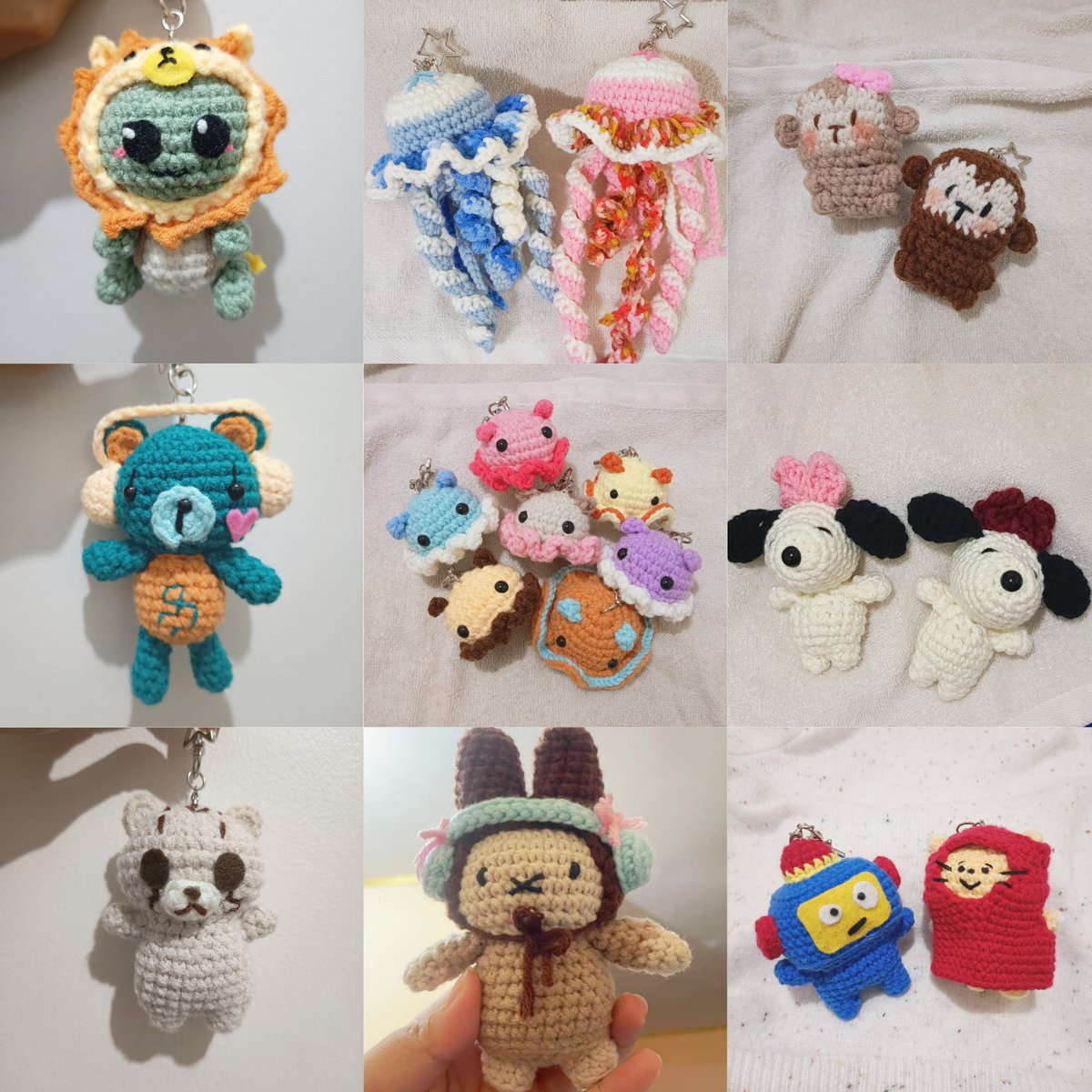glowurdays's tweet photo. OPEN ORDER COMMIS HANDMADE CROCHET

gaiss aku open commis rajutan lucu-lucuu😚🎀
kalian mau apaa? aku pernah bikin keychain, pouch, tas, sampe fingerless gloves ginii 🫶🏻✨

kalau tertarik boleh dm atau reply twt ini yaa! mau tanya-tanya dulu juga gapapa banget🤍🥹

#zonauang https://t.co/0JMUu5OQE4