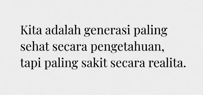 iwasanxyz's tweet photo. Realita Gen Z😂
Buku self-care banyak, tapi burnout lebih banyak. https://t.co/pPL5dyIIPY