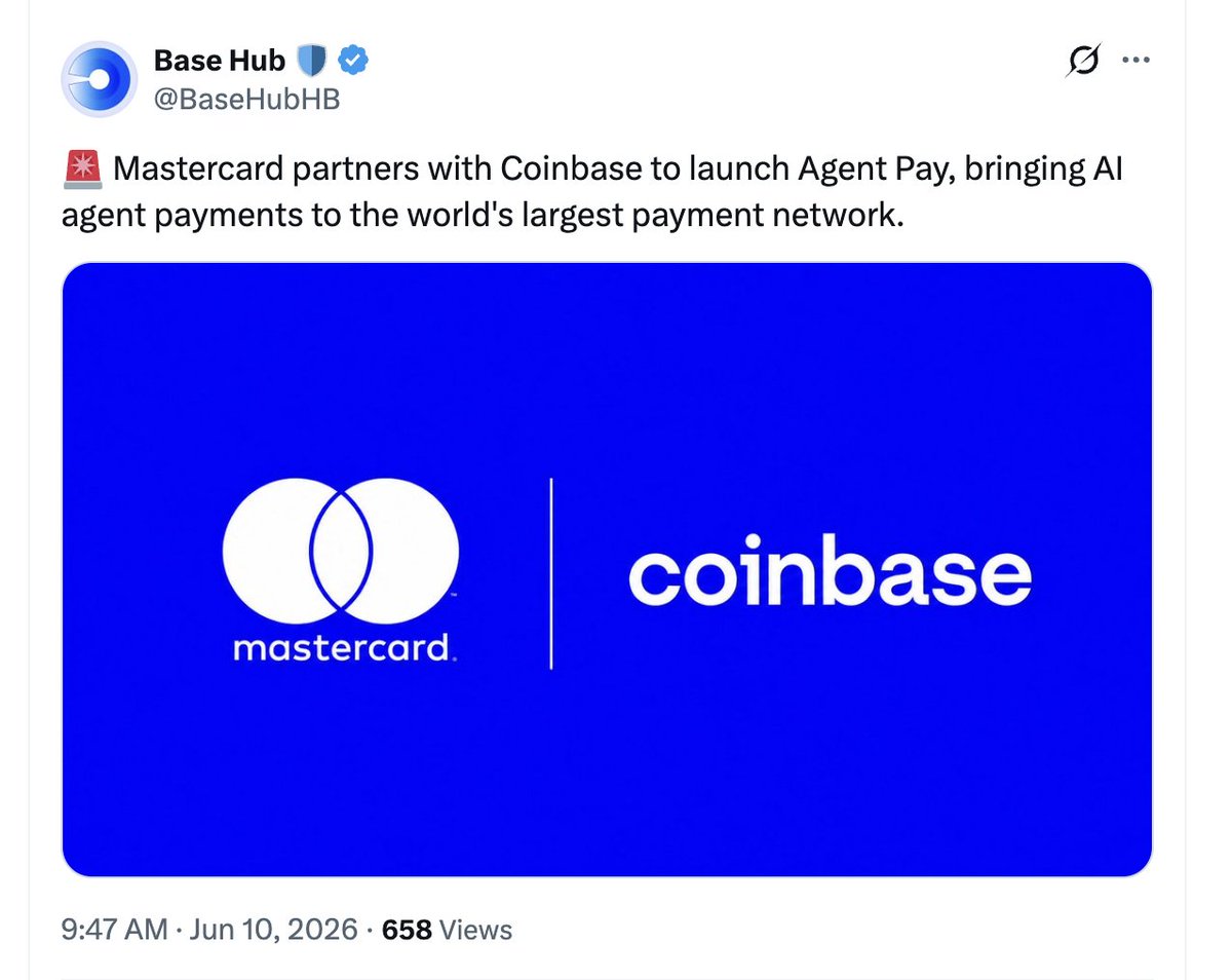 nugz_elev8's tweet photo. base:0x4b5d32a07b8d3ec5d6928caa30196f8dd6a7c5a9  on $BASE aligning with ETH Foundation, Binance team, OKX, and Virtuals to be the complete privacy layer for all of this while mastercard is getting in the game today because the agentic economy is about to go CRAZY, and its still under 5 mil?! it will be sitting 100x from here soon.. REMEMBER THIS TWEET $morpho $vvv $nock $bankr $aero $tibbir $kta $serv $brett $virtual $jotchua $three 

CA: 0x4b5D32A07b8d3eC5D6928cAa30196f8dd6a7C5A9