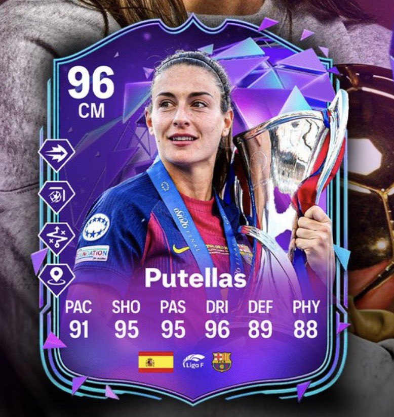 FutSheriff's tweet photo. 🚨BREAKING: PUTELLAS 🇪🇸 IS COMING AS END OF AN ERA SBC 😍😍😍😍

OFFICIAL STATS 🔥🔥🔥 #FC26 https://t.co/qxweT5VpCz