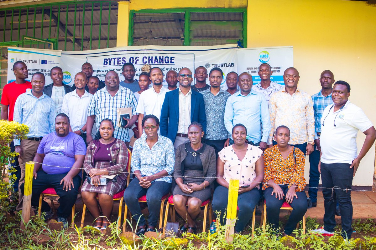 HEDSOorg's tweet photo. Today marked the successful conclusion of the two-day County Digital Safety Leadership Training and Digital Safety Systems Strengthening Workshop under the #BytesOfChange initiative. https://t.co/WBem7f5kxa
