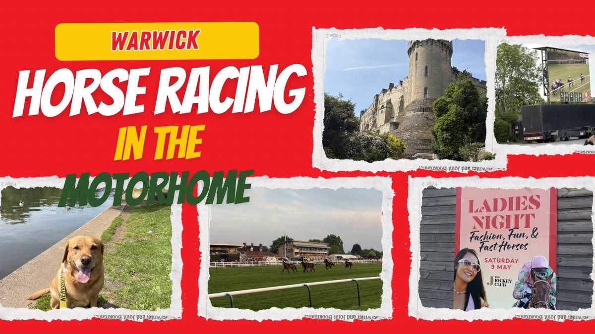 dave42smith's tweet photo. Check out our YouTube channel for our latest vlog. We had a night at the races and stayed there in our motorhome. Check it out you’ll love it https://t.co/qpo6flxGql