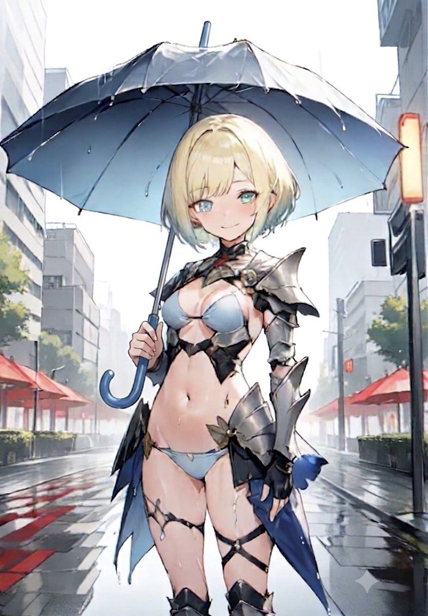 collector5123's tweet photo. ⚔️👙おはようございます❣️😄
今日は『傘の日』
今日6月11日は「入梅」ですが傘の日でもあります。
洋傘☂️は、江戸時代後期の1804年に長崎に入港した中国船の舶載品目に「黄どんす傘一本」との記述が見られ、これが記録上日本持ち込まれた最古の洋傘とされています。
……雨は嫌いじゃないけど傘を差すのが面倒なので☔️の日は外に出たくないのだ🙄

 #ビキニアーマー隊  #傘の日