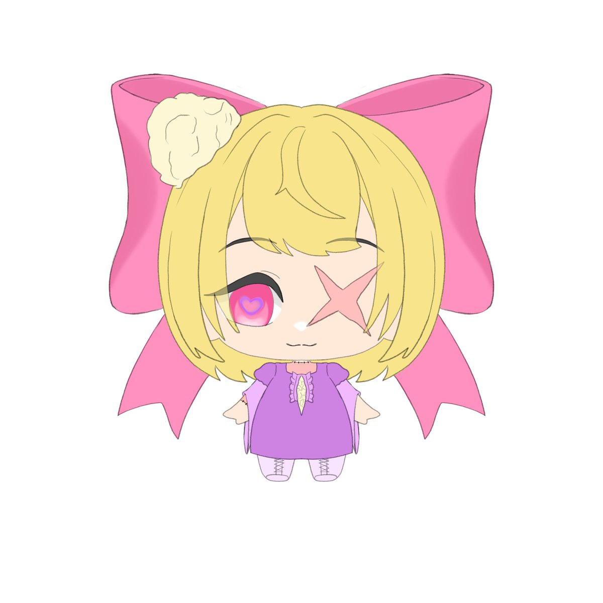 Elli_Merchant's tweet photo. @Pupsensua1 Since your DMs aren't open, here is your chibi bean sketch <# https://t.co/5KEqVf9I4X