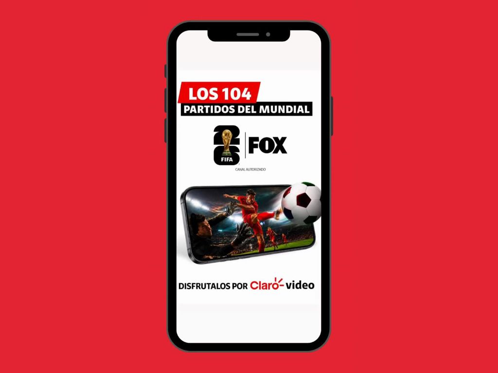 tecnotico's tweet photo. Claro anuncia que transmitirá los 104 partidos del mundial en streaming TOTALMENTE GRATIS gracias a la señal de FOX y FOX+ en Claro Video https://t.co/xZvXDWZPWw
