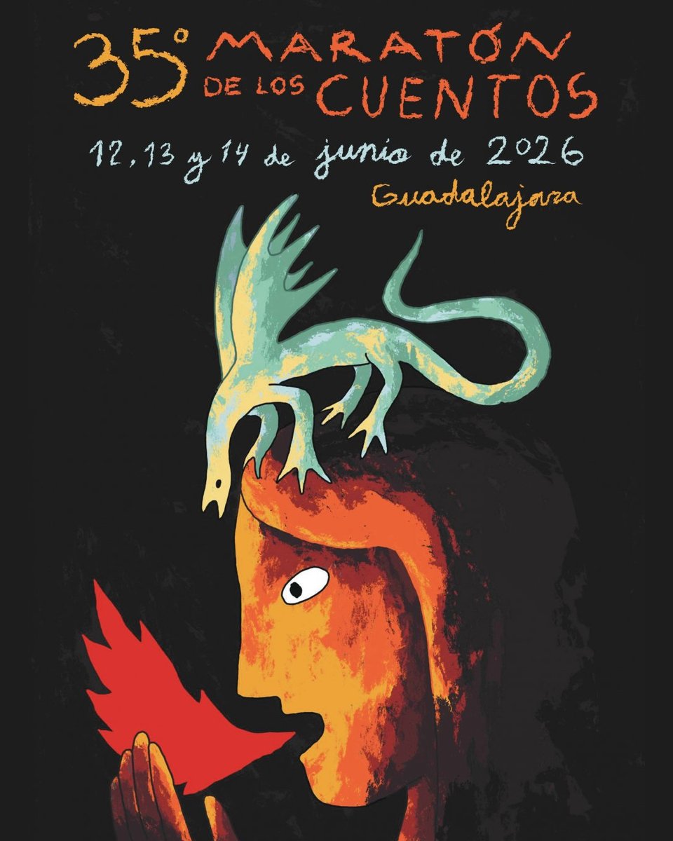 HotelGuadaCC's tweet photo. 📖 Guadalajara ya calienta motores para el 35º Maratón de los Cuentos (12-14 de junio, 2026). El tema central de esta edición será "El Fuego", rindiendo homenaje a esas historias que se han compartido al calor de la hoguera.

#Guadalajara #MaratonDeLosCuentos https://t.co/Pk2Ut2KaTr