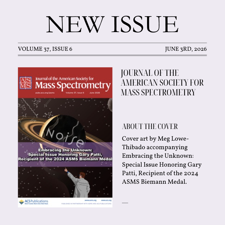 J. of the American Society for Mass Spectrometry tweet media