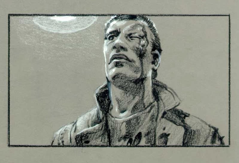 RetroReminiscer's tweet photo. Original production storyboard sketches hand-drawn by the director James Cameron for his film THE TERMINATOR (1984). https://t.co/Xgxb543d5h