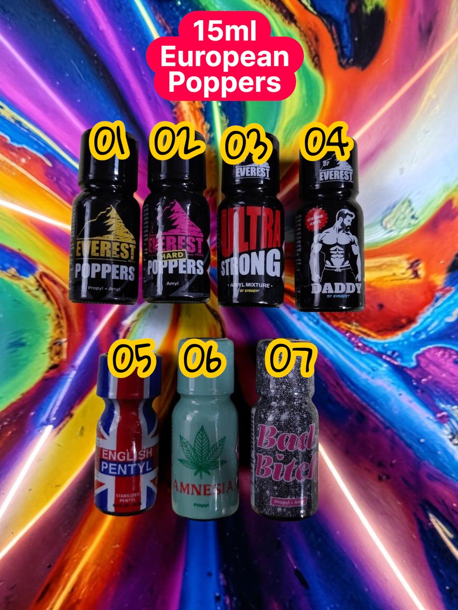 EuroPoppersPH's tweet photo. 15ml European Poppers | 1,099

Free:
200ml Premium Lube
6pcs condoms
3pcs cockrings
3pcs kamagra (Pampatigas) https://t.co/6mywMROCr8