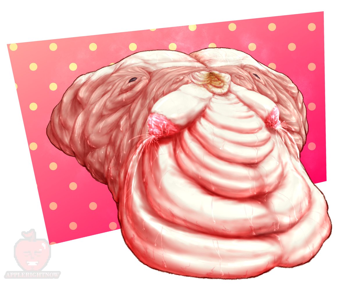 AppleRightNow's tweet photo. ISOLATED FULLBODY PIECES (in order: clean, lactation, slob, lactation + slob) https://t.co/JrcMYZQO9R