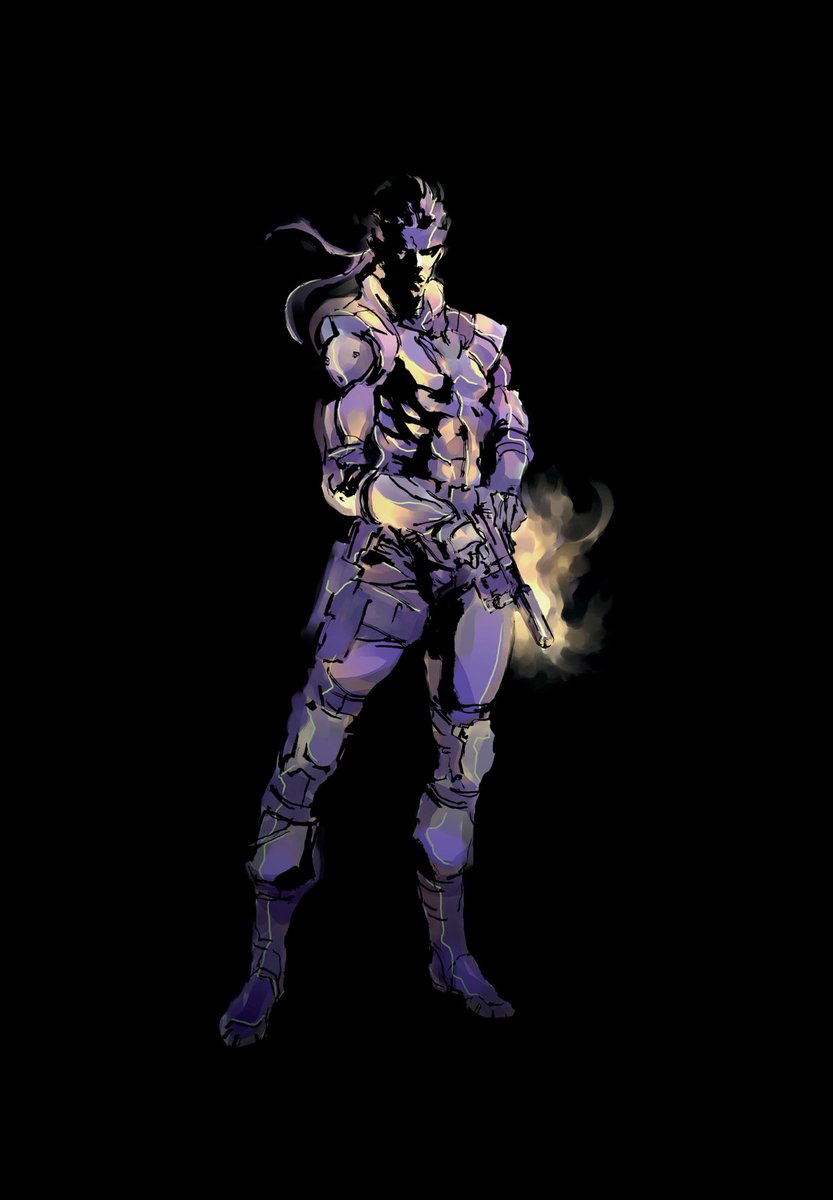 MetalGear_QWC's tweet photo. David / Solid Snake https://t.co/jIcZjk580E